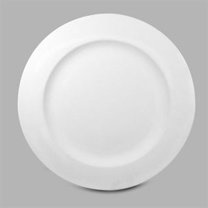 Rimmed Dinner Plate