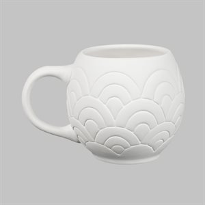 Scalloped Mug