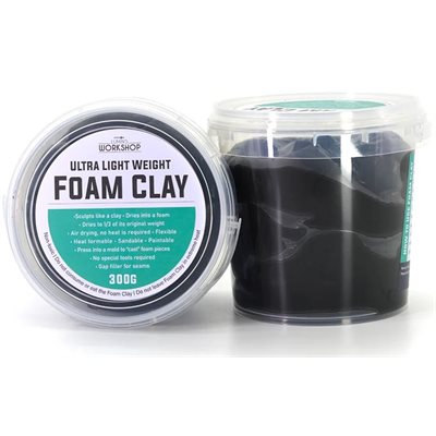 Ultra Light Foam Clay - Noir