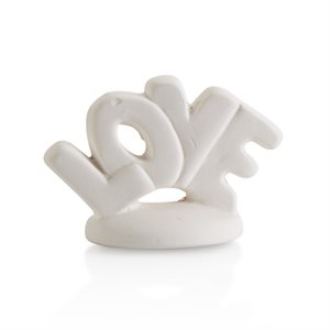 "Love" Word Tiny Topper