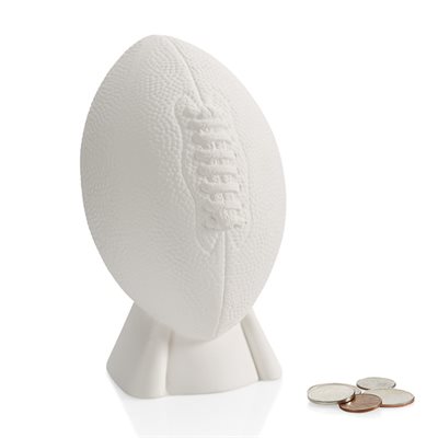 Football Bank w / Stopper