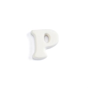 Bisquie Letter P