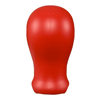 Red Plastic Head Block Red Plastic Head Block