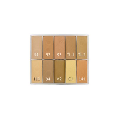 Fard Crème Palettes - 10 Colors (30ml)