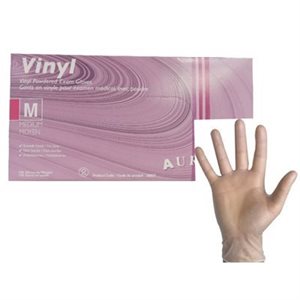 Gants de Vinyle Jetables